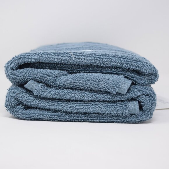 Life Is Good Dog Holiday Towels Blue Embroidered Winter Christmas Santa Set New - Picture 5 of 11